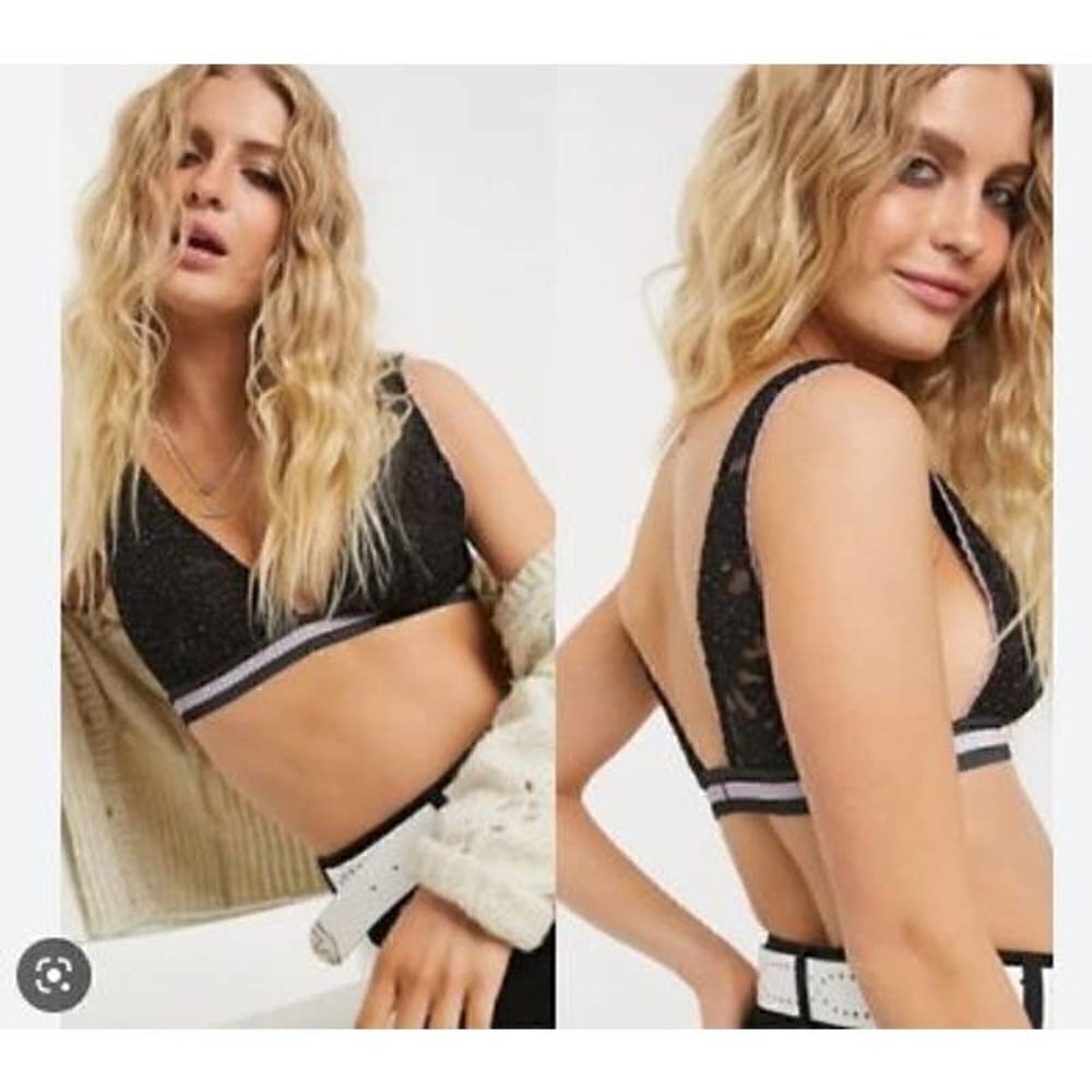NWT Free People Livvy Lace NIght Combo Bra Bralette XS
